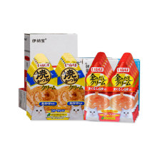 Inabao Miao good gold taste nutrition paste young cat fat pregnant female cat nutrition snacks 30g * 96 pack whole box