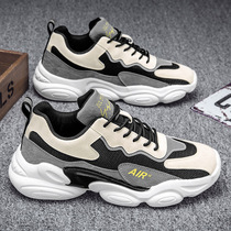 Autumn 2021 new daddy shoes mens ins trend Joker increased sports shoes trendy shoes running net red Leisure