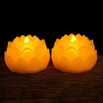 Lotus candle lamp for Buddha lamp LED Buddha lamp Battery Lotus lamp Hot sale Festive decorations Atmosphere supplies