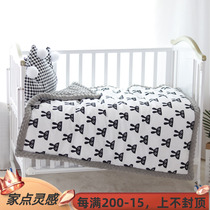 ins Baby quilt Autumn and winter thickened comforter Doudou blanket Childrens autumn and winter air conditioning quilt Kindergarten small blanket blanket