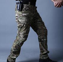 Spring and Autumn Outdoor Instructor L7 tactical elastic trousers mens special forces waterproof training pants loose overalls military pants waterproof