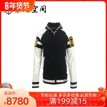  D&G Duggia Banna 22 New Mens Fashion Black And White Splicing Connected Hat Casual Jacket Jacket
