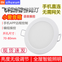  Xiaomi Philips Zhirui downlight Living room ceiling embedded led spotlight intelligent adjustable color temperature Simple