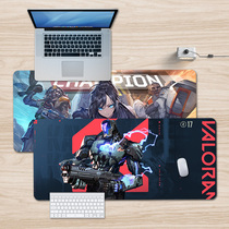 Animation mouse pad oversized two-dimensional animation custom fearless contract game table pad boys e-sports creative office computer keyboard pad girl mouse pad thick lock edge wrist pad