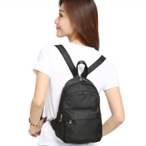 Light Nylon Waterproof Multifunction Left Right Single Shoulder Chest Bag Casual College Wind Young Student Small Double Shoulder Backpack