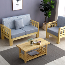 Custom-made Nordic linen pinstripe sofa sponge pad bay window pad cloth cover can be machine washed without fading thickened fabric