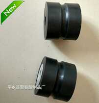 Aluminum core rubber coated iron core rubber wheel pressure roller 15*60*50 groove 5*10