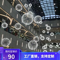  New wedding props European-style wedding supplies round ball chandelier Mars ball spark ball props Wedding scene layout