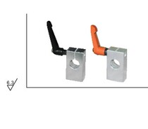 30-degree trapezoidal screw anti-rotation fixing parts surface contact type LKJ01-D12-P40 quick single hole clamp bracket