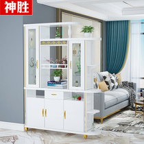 Living room light luxury partition cabinet wine cabinet porch Cabinet white modern simple door Hall Cabinet screen cabinet shoe cabinet