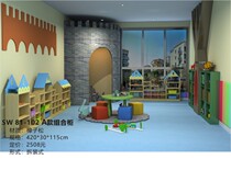 Kindergarten Toy Cabinet Childrens Toy Containing Rack Cabinet Storage Lockers School Bag Finishing Cabinet Childrens Cabinet 81-102 Type