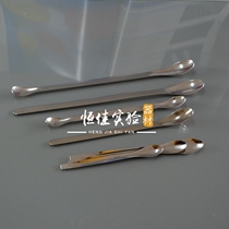 10 double-headed single-headed stainless steel medicine spoons 16cm 18cm 20cm 22cm weighing spoons reagent spoons