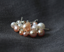 Minimalist style hypoallergenic sterling silver S925 stud earrings Strong light natural freshwater pearl stud earrings earrings mini stud earrings