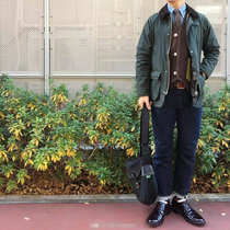 Japanese British Barbour Bedale SL Classic Unisex Waxed Jacket Windbreaker