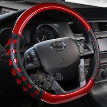 Landwind x7 car steering wheel cover Landwind x5puls sports non-slip handle Lufeng special D-type interior supplies