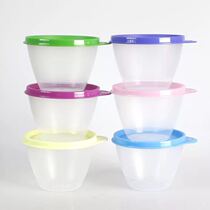 Tupperware hot sale fresh fruit bowl cold storage box round bowl snack box sealed snack