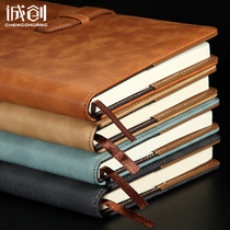 Brief Imitation Leather Face Day Remember Benson Thickening with buckle a5 notepad for b5 Business Notebook Custom logos