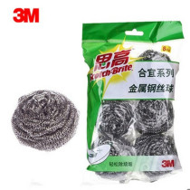 3m high steel wire ball metal cleaning ball kitchen household brush dish cloth decontamination stainless steel steel wire ball durable