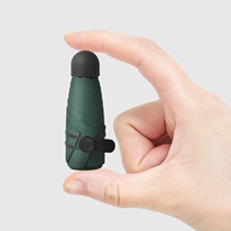 Japan CK five-fold parasol Womens super sunscreen UV protection barometer rain dual-use small portable mini sun umbrella