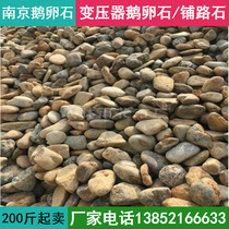 Nanjing river beach stone large pebbles black gravel Washing stone Filter stone Courtyard garden paving stone landscaping stone