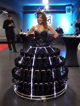 Beauty Table Bathtub Show Set Up For Interactive Beauties Test Tube Hem Skirt Stage Props Custom Products New GOGO