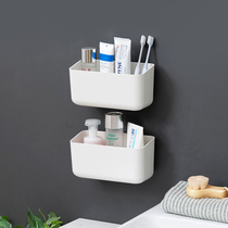 Toilet Wash Desk Wash Terrace Wall Wall-mounted Bathroom containing box toothpaste Toothbrush Shelf