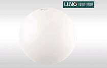 Shanghai Luyuan green energy bread light bedroom LED ceiling light 16W 22W 28W all white ceiling light