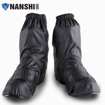 Shifting rain shoes waterproof motorcycle hanging gear wear resistant shoe cover on rainy day motorcycle riding protection shoe shoe cover