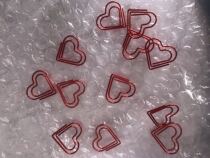 Red Caring tunic needle back-shaped pin 12 only.