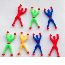 Push funny gifts Avengers childhood glass man Wall Plastic Spider Man toy climbing wall Spider Man micro business