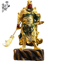 Taiwan gold pure copper 66 - 88 cm of brass statue of the Wu Qianguan gospel of the Golden Gospel Station in Taiwan