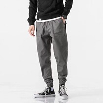  Sharp goods well-deserved high-quality foreign trade factory cut standard tail goods mens fashion casual pants trendy men