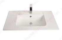 HCG and Bathroom Rectangular Countertop Washbasin L4672S Integrated Terrace with single-hole washbasin