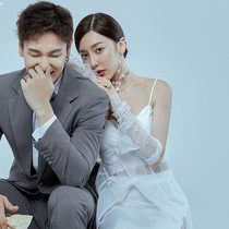 (Temperament Mix) bridal wedding accessories with long and white gloves noble and delicate pearl mesh yarn gloves