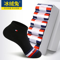 Anti-smelly socks male deodorant silver ion antibacterial non-smelly feet spring and summer sucking breathable Xinjiang cotton socks socks male