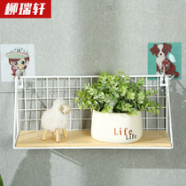 Lyu Xuan Cosmetics Shelve Bedroom Containing Box Skin Care Products Iron Art Ins Double Table Top Dresser Dorm Room