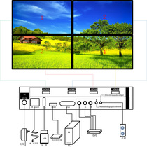 TV splicer TV splicing box splicing box splicing box LCD splicing DLP splicing one-button splicing