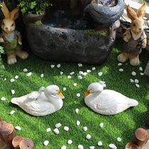 Duckling animal ornaments Home decoration Balcony Garden Courtyard