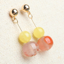 4 15 gr Original national wind-ice floats Canon red Manau ear nail decoration