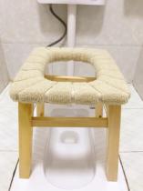 Wood simple non-slip do toilet potty chairs shit wooden postpartum solid wood old chair portable stool