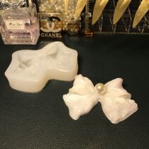 Fans handmade shop DIY frosty big bow silicone mold DIY hand mold