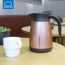Music clasp stainless steel insulation pot coffee pot household large capacity kettle thermal insulation water bottle
