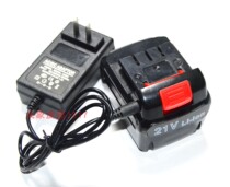 Dezhong tools Manganese gram 360 21V charging drill flashlight drill screwdriver screwdriver Lithium battery charger