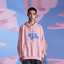 BIPOLAR Cupid Sweatshirt National Trend Hip Hop Street Print Loose Couple Hooded Top Men