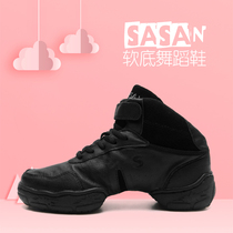 SASAN spring modern dance shoes men and women square dance shoes fashion outside wear sailor dance shoes dance shoes soft bottom