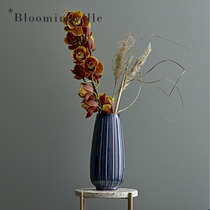  Denmark Bloomingville vase Flower vase Ceramic ornaments Water-raised flower arrangement Home decoration Nordic import