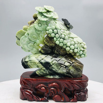 The Source Good Stock (Fruitful) Big Four Jade Boutique Unique Mountain Jade Pendulum Pieces 3 7 catties y177