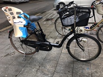 Japan Panasonic parent-child commuter electric bicycle seafarer car