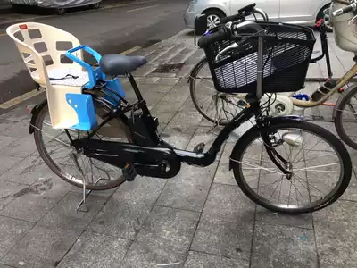 Japan Panasonic parent-child commuter electric bicycle seafarer car