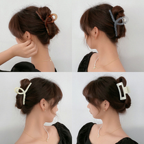 Kawano grab clip female Net Red new large back head hairclip Japanese Korean temperament plate hairclip headgear shark clip